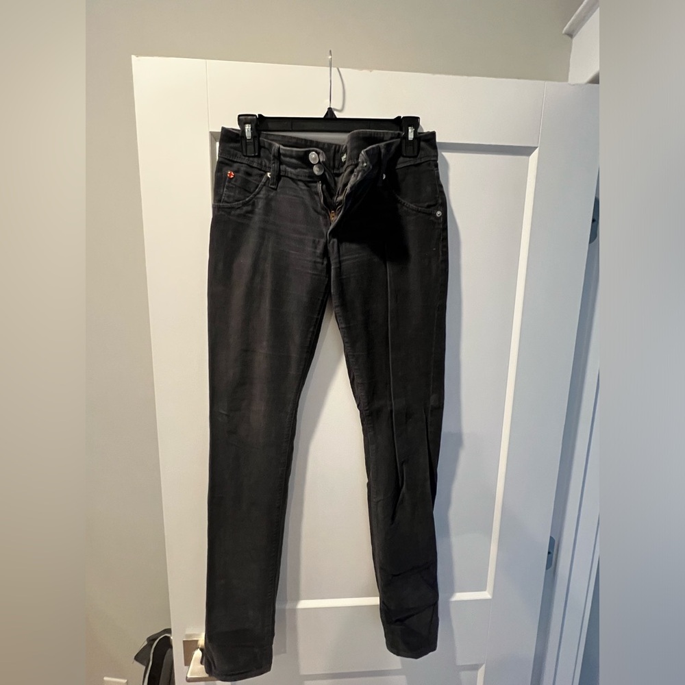 Hudson Grey Corduroy Jeans Size 26